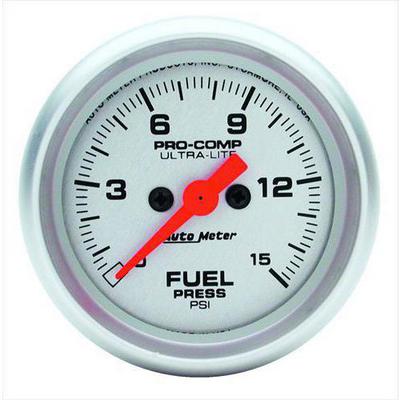 Auto Meter Ultra-Lite Electric Fuel Pressure Gauge - 4361